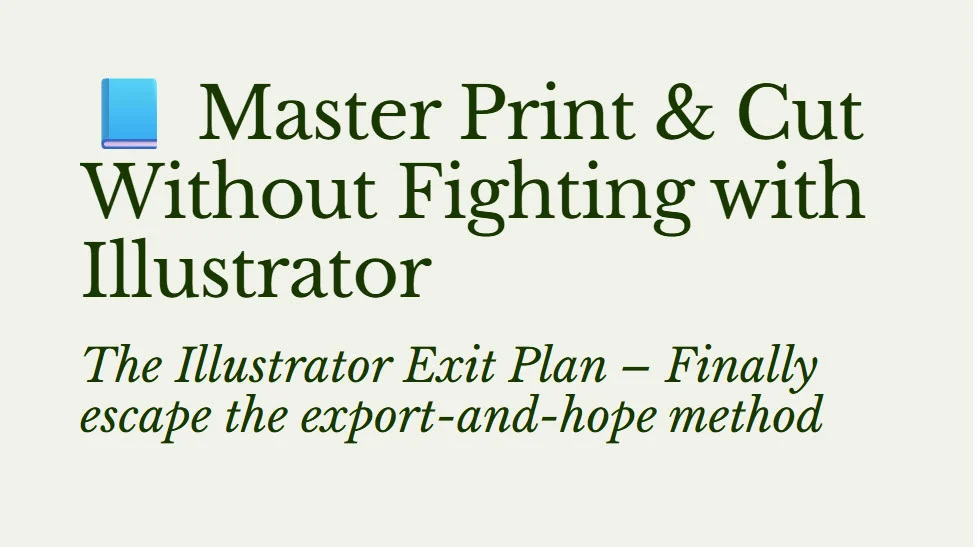 Quit Fighting with Illustrator
